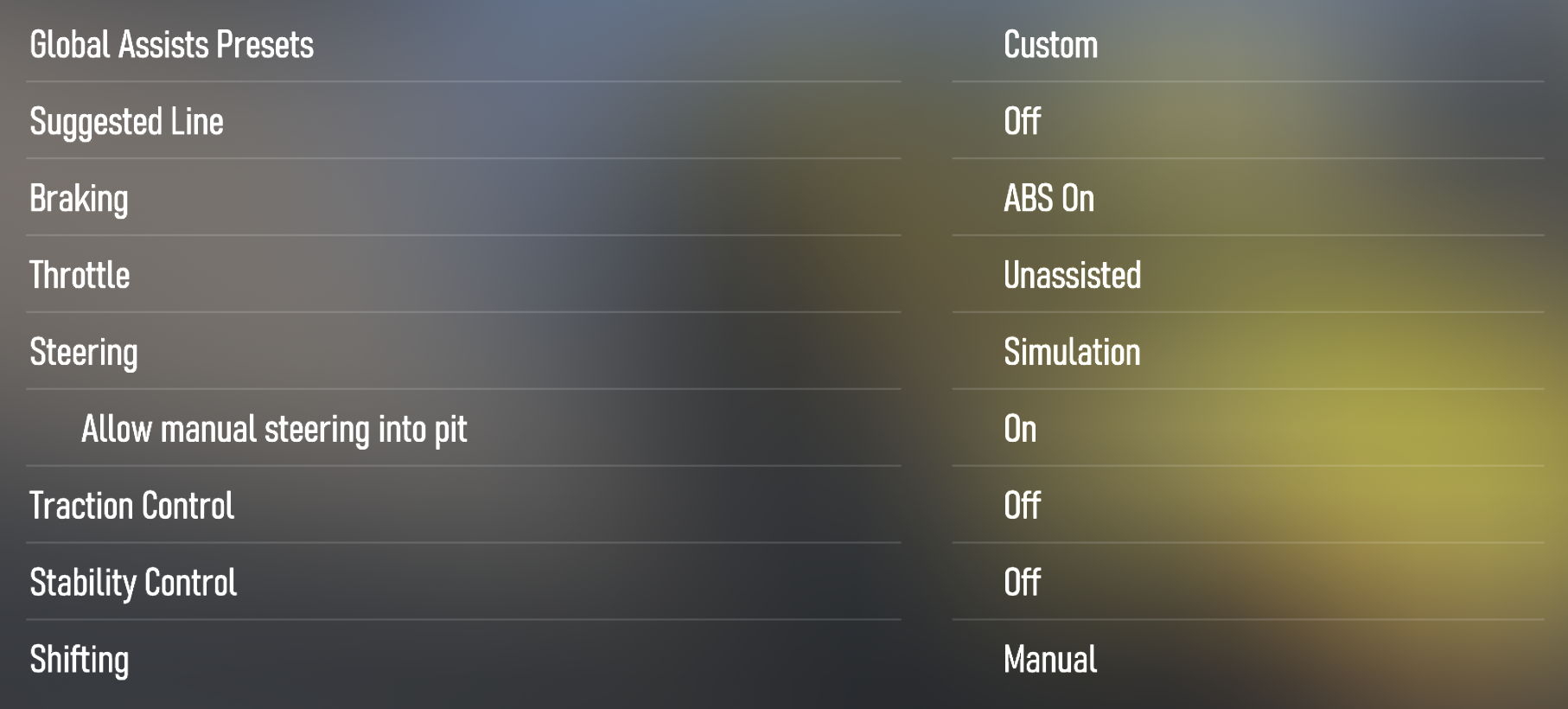 Forza Motorsport Csl Dd And Other Dd Ffb Settings Guide